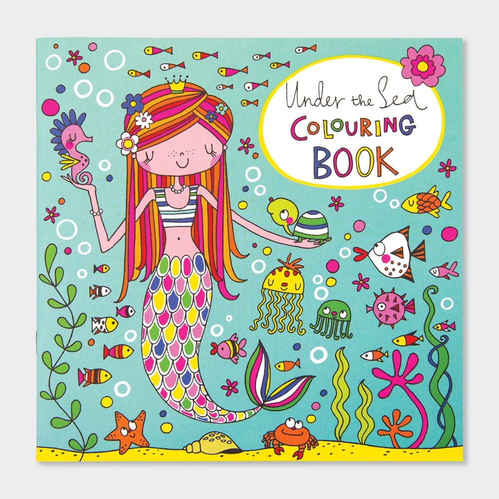 Colouring Books For Children - MERMAID Colouring BOOK - Kids COLOURING Books - UNDER The SEA COLOURING Book - CHILDREN'S Colouring BOOKS