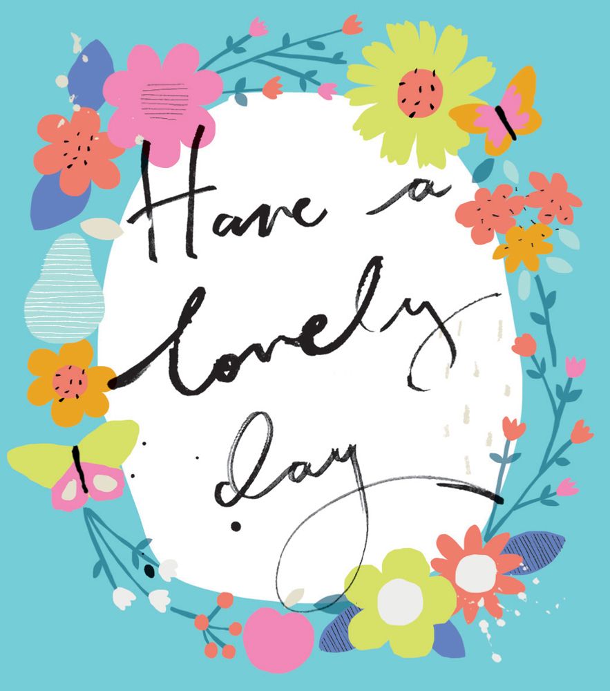 Have A Lovely Day - NOTE CARDS - MINI Note CARDS - PACK Of 6 - MINI Note Cards With ENVELOPES - Mini CARDS & ENVELOPES - Small CARDS For GIFTS