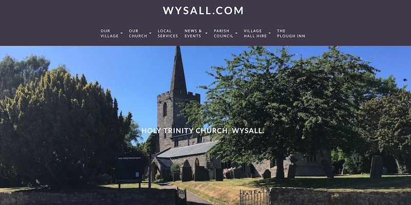 Wysall Website