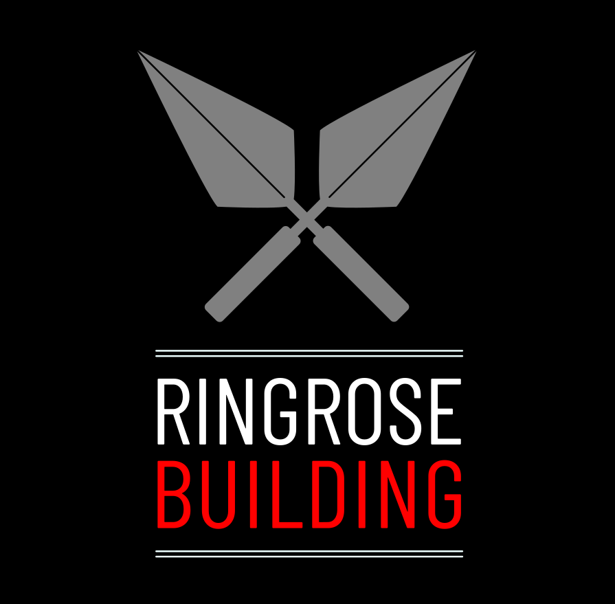 The black version of  Ringrose Building Logo