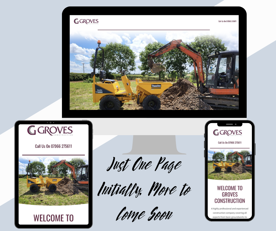 Groves Construction Website