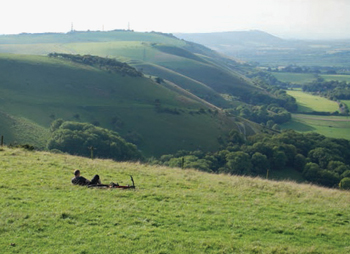View from Devil's Dyke, Sussex