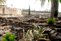 Roman era ruins at Capernaum