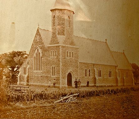 High Cross when newly built