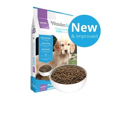<!-- 000 -->Sneyds Puppy Complete Grain Free Chicken & Potato 10kg Hypoallergenic *NEW*