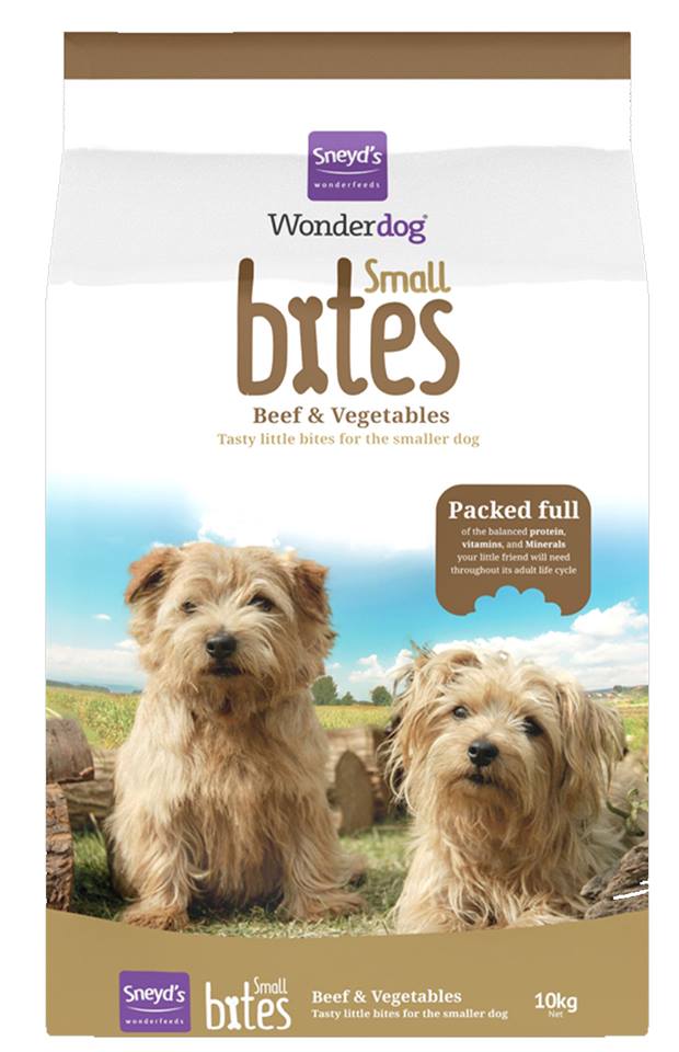 Sneyd's Wonderdog Small Bites 10kg Tasty Beef & Vegetable