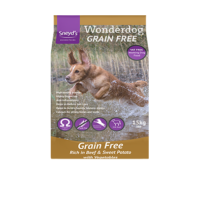 Wonderdog Grain Free Beef & Sweet Potato 15kg