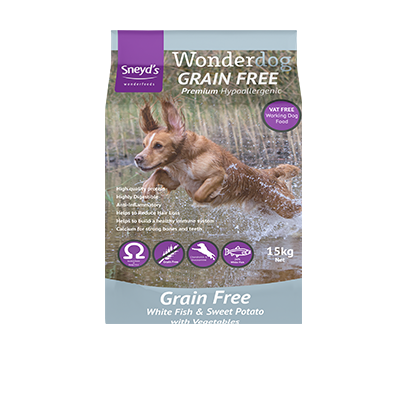 Wonderdog Grain Free White Fish & Sweet Potato 15kg