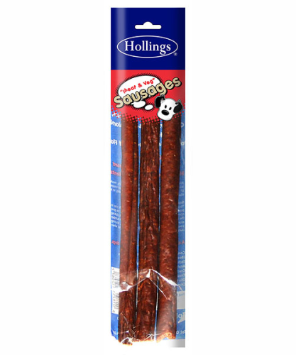 Hollings Meat & Veg Sausages 3pk
