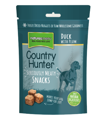 Natures Menu Country Hunter Freeze Dried Dog Treats 50g - Duck
