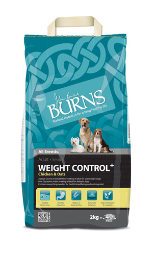Burns weight control with chicken & oats 15kg dog food
