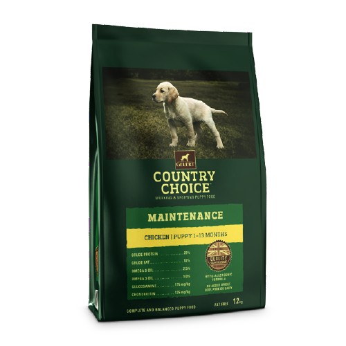 Gelert Country Choice Maintenance Puppy Food 12kg