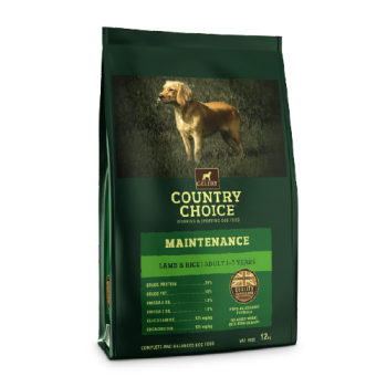 Gelerts Country Choice Maintenance Lamb & Rice Adult Dog Food 12kg