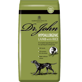 Dr. John Hypoallergenic Dog Food Lamb With Rice 15kg
