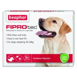 Beaphar FIPROtec Spot On Vet strength for Large Dogs 6 Treatment