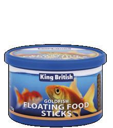 King British Goldfish Floating Food Sticks 35g