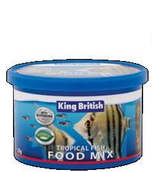 King British Tropical Fish Food Mix 25g