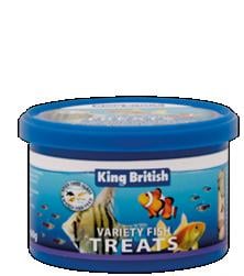 King British Variety Fish Treats 60g