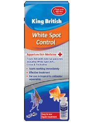 KING BRITISH WHITE SPOT CONTROL FISH MEDICINE 100ML