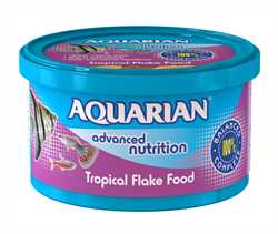 AQUARIAN Tropical Flake Fish Food 50g