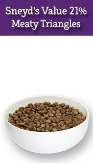 Sneyds Val u mix 21 12.5kg Working Crunch Meaty Triangles Dog Food