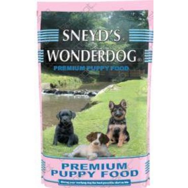 <!-- 009 -->Sneyd's Wonderdog Dog Food - Puppy & Junior Dry - 10kg Bag