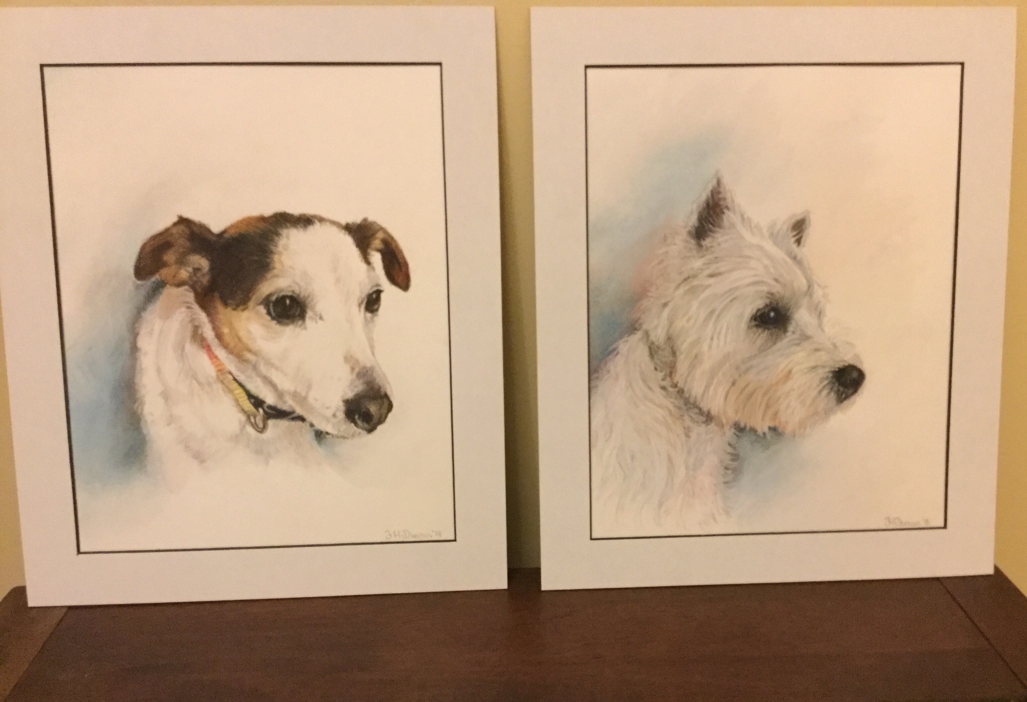 Dog Paintings From Photos