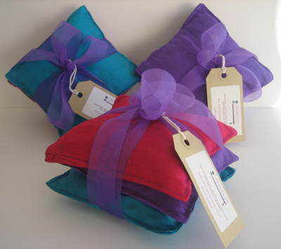 Handmade Pure Silk Taffeta Pillow Bundle