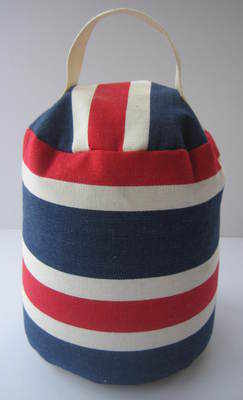 Hove Stripe Deckchair Canvas Doorstop