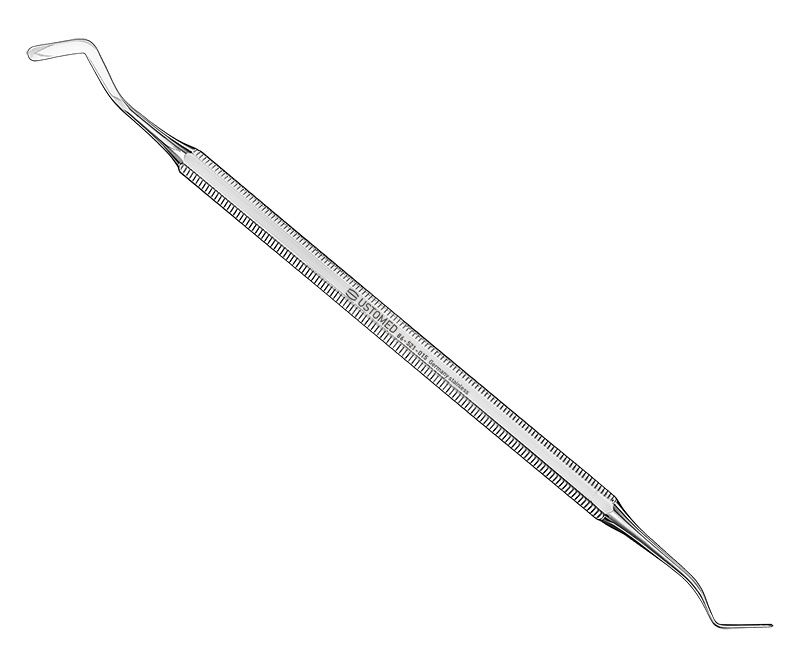 Filling spatula, sz.15, rigid, double-ended