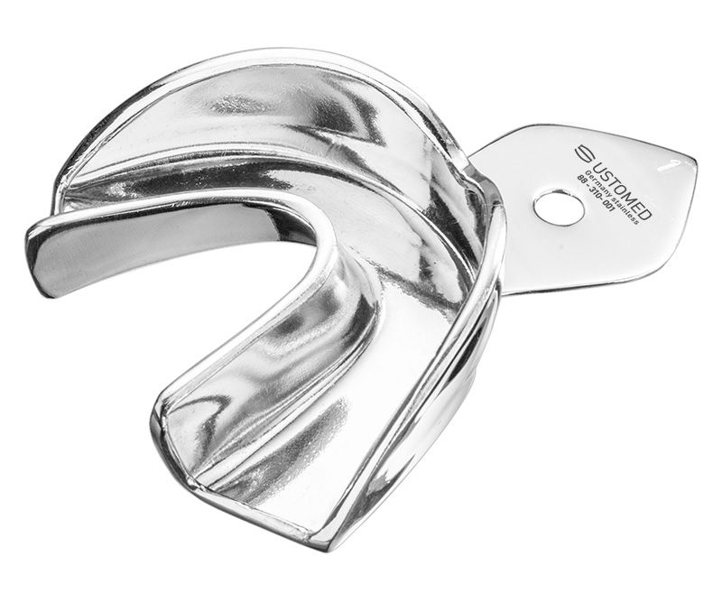 Impression tray, rim type, lower, S