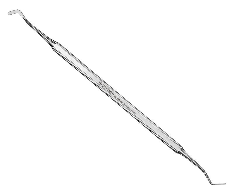 Filling spatula, sz.1, rigid, double-ended