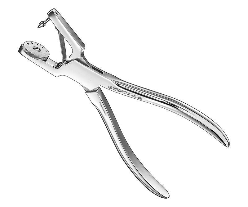 AINSWORTH, rubberdam punch, 17 cm