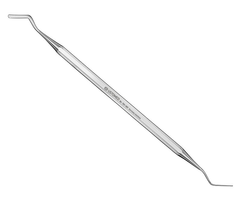 HEIDEMANN, spatula, flex., sz.1, double-end.