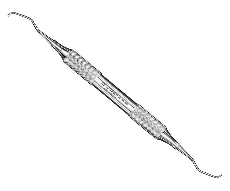 LANGER, Kürette, 5/6, titanium