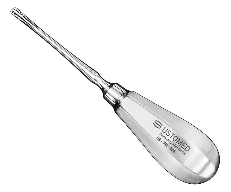 LINDO-LEVIEN, root elevator, serrated, 4mm