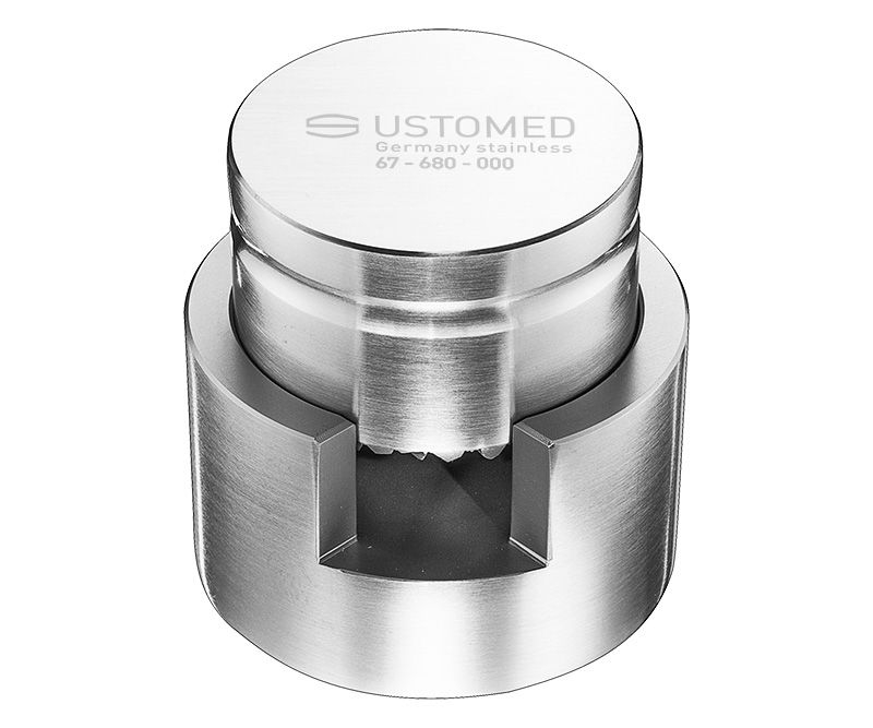Bone crusher, round