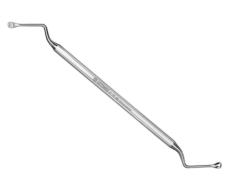 LUCAS, bone curette, 17 cm, d/e., size 85
