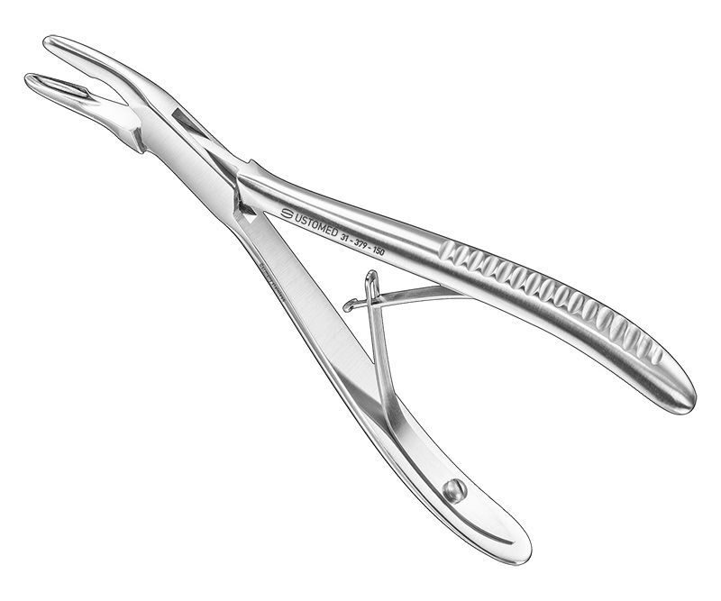LUER, bone rongeur, 15 cm, cvd., medium