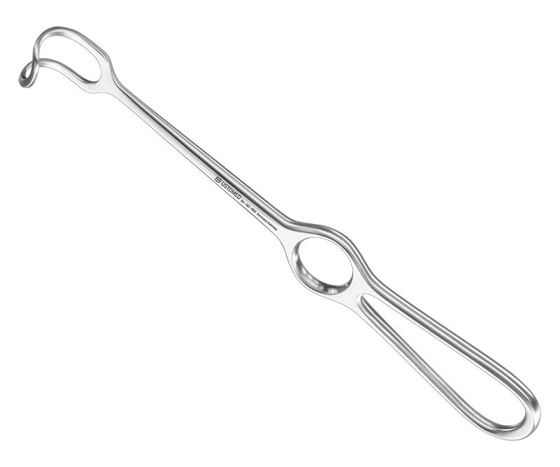 MIDDELDORPF, cheek retractor, 22 cm, size 2