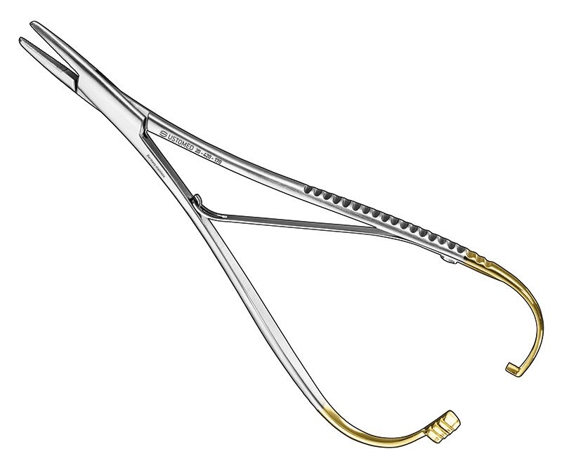 MATHIEU, needle holder, 17 cm, TC