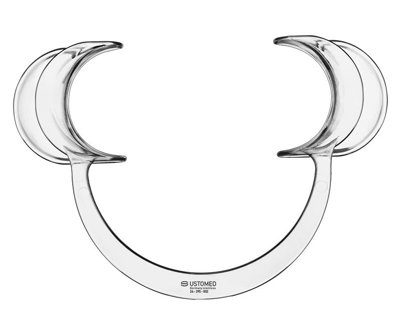 SPANDEX, cheek and lip spreaders, size 2