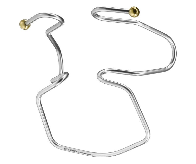 HILGER, cheek and lip spreader, size 1