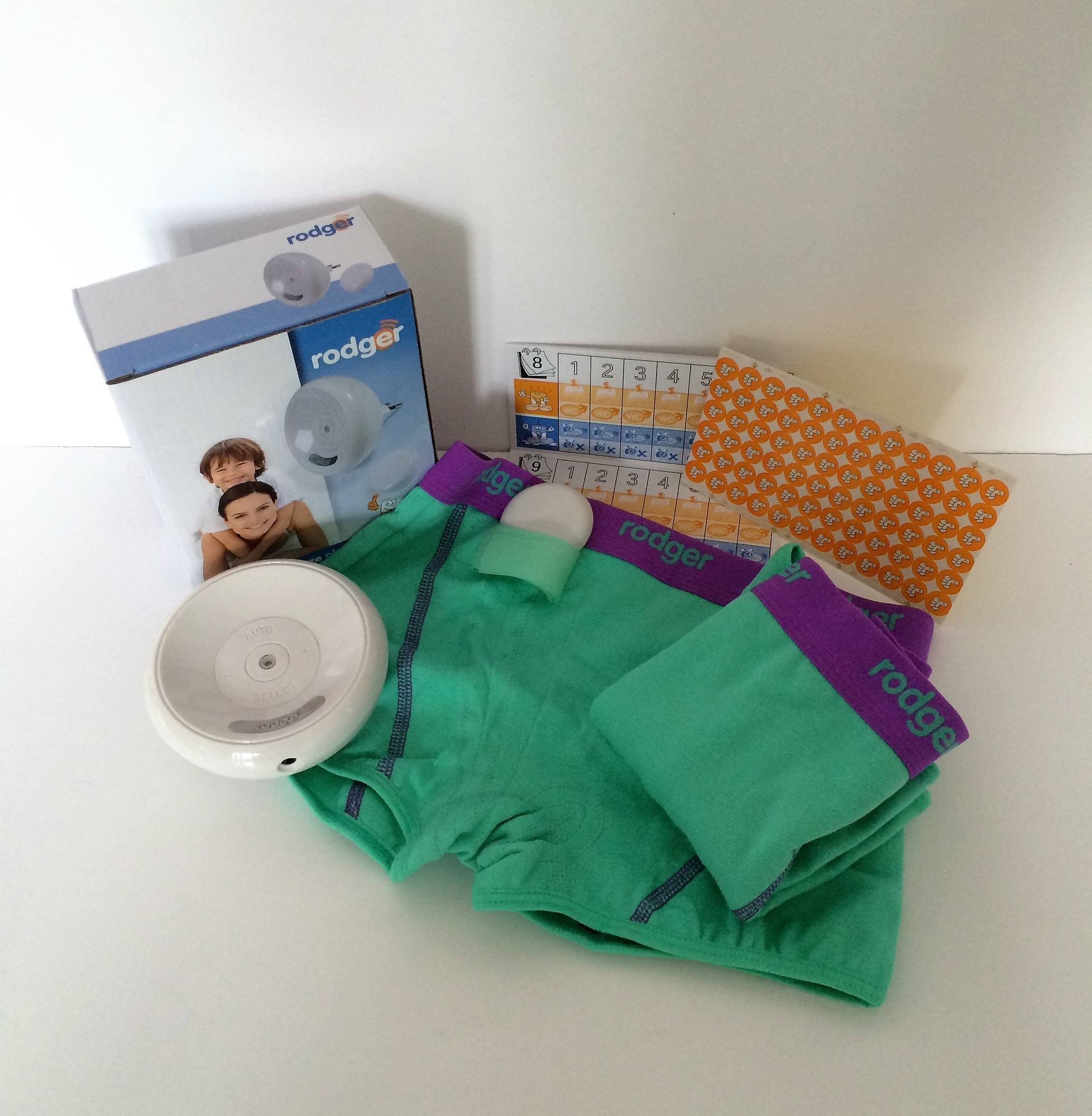 drinites Rodger wireless Bedwetting Alarms Treat nocturnal enuresis with Bed wetting Alarms