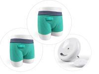 1. GIRLS GREEN HIPSTER - UK Version Complete Latest 8 Tone Rodger Wireless Bedwetting Alarm System