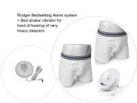 1. BOYS WHITE BOXER SHORT - UK Version Complete Latest 8 Tone Rodger Wireless Bedwetting Alarm System + Vibration Cushion
