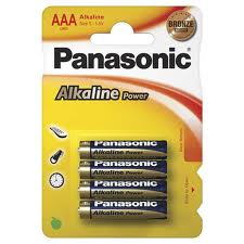 c) 4 x AAA Batteries for use in the Rodger CLIPPO Alarm