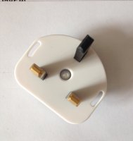 Replacement UK 3 pin plug attachment for New Rodger wireless alarm system