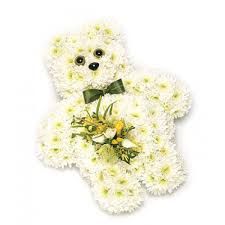 Child / Baby funeral tribute - Teddy Bear