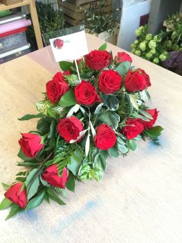 8. Premium All Rose - Single ended funeral spray - choice of colours - £60.00